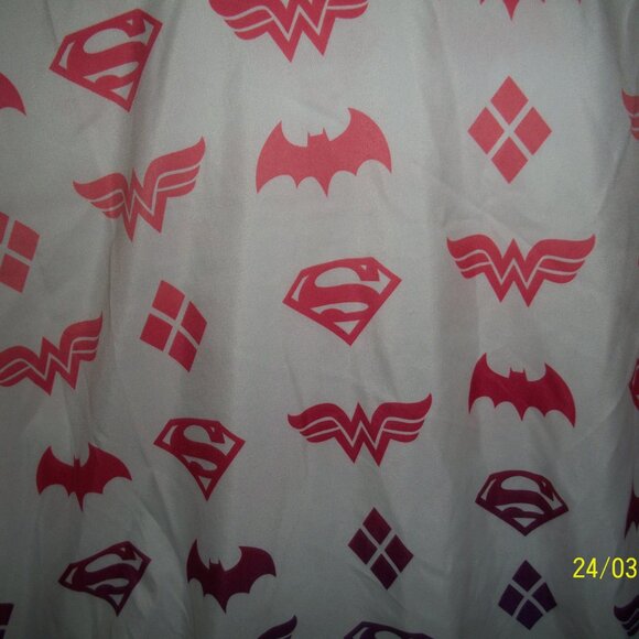 Twin Size DC Superhero Girls polyester Sheet Set-Good Condition - Picture 6 of 6